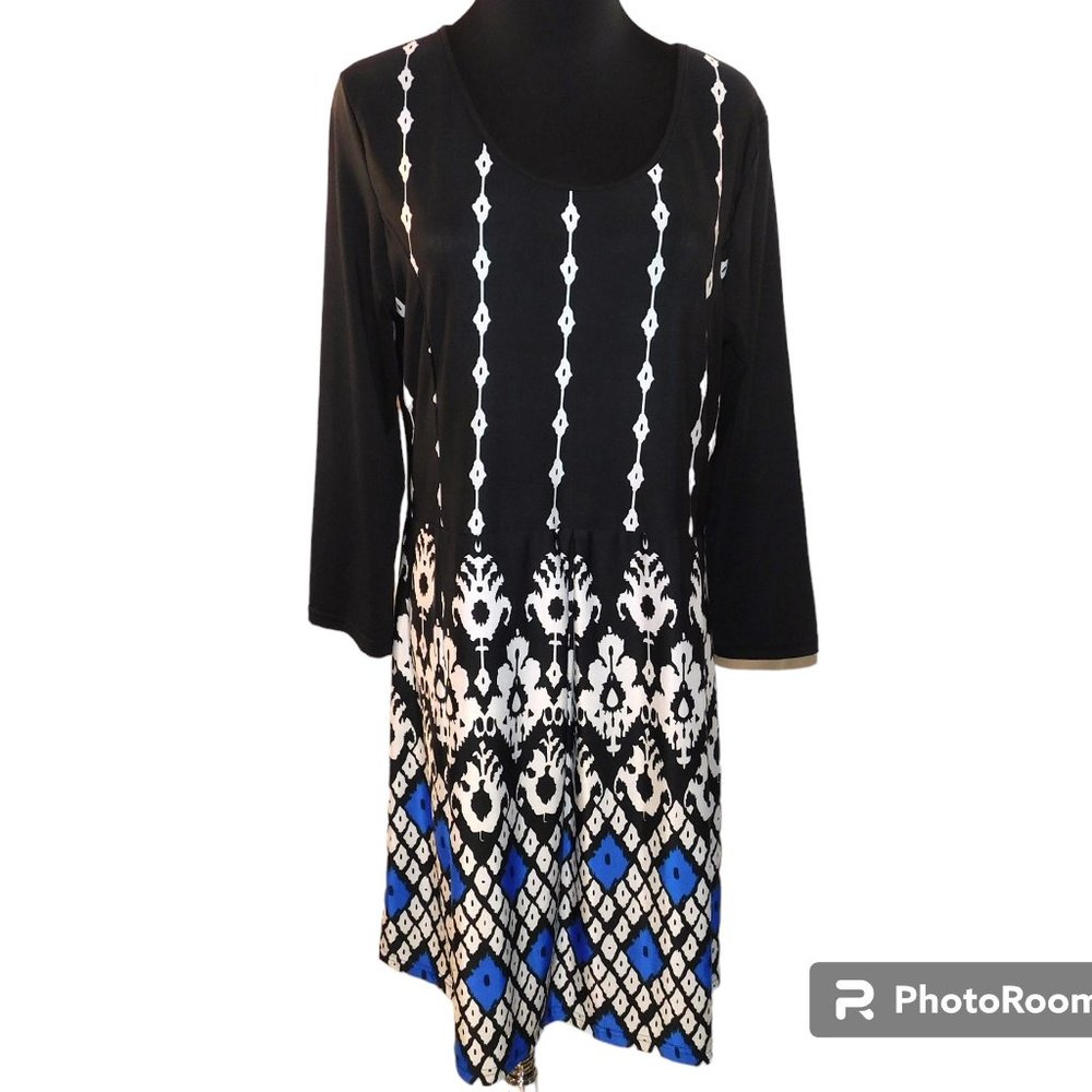 Aster By Firmiana Long Sleeve Dress Size Large